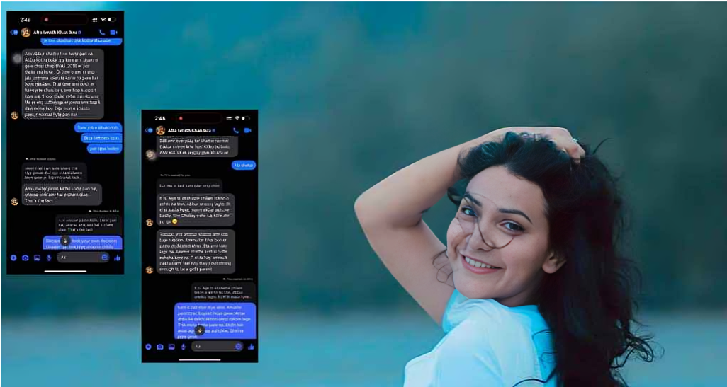 ইকরার ব্যক্তিগত চ্যাট প্রকাশ করে তিথির হুঁশিয়ারি