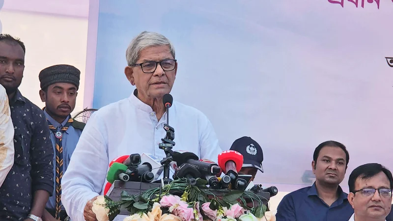 একটু ধৈর্য ধরুন, আমার স্ত্রীও ফ্যামিলি কার্ড পাবেন: মির্জা ফখরুল