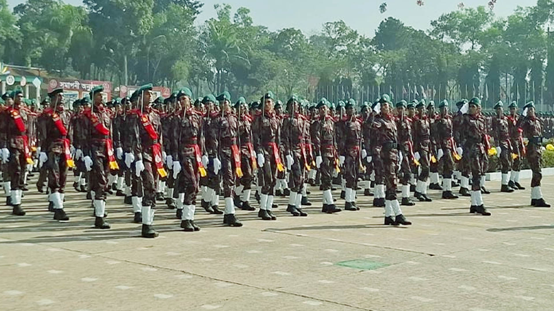 বিজিবির ইতিহাসে রেকর্ড পরিমাণ নবীন সদস্যদের শপথ