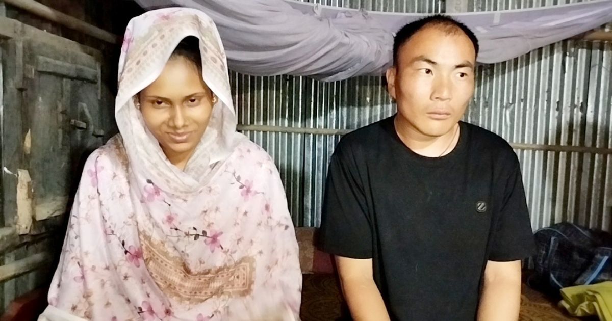 প্রেমের টানে চীন থেকে কুড়িগ্রামে যুবক!